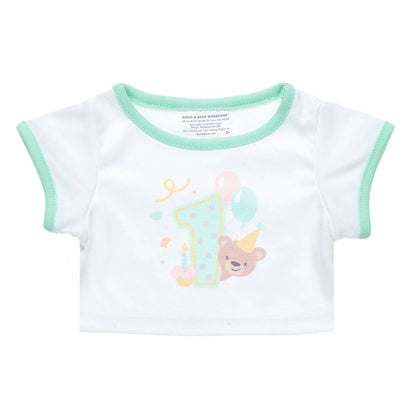 First Birthday T-Shirt for Stuffed Animals | Build-A-Bear® - US 1656