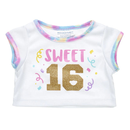 Online Exclusive Sweet 16 T-Shirt for Stuffed Animals | Build-A-Bear® - US 4663