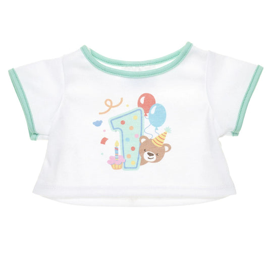 First Birthday T-Shirt for Plush Toys - US 6798