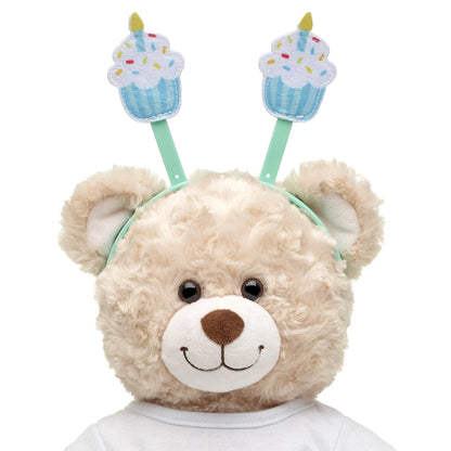 Birthday Cupcake Headband for Plush Toys - US 8250