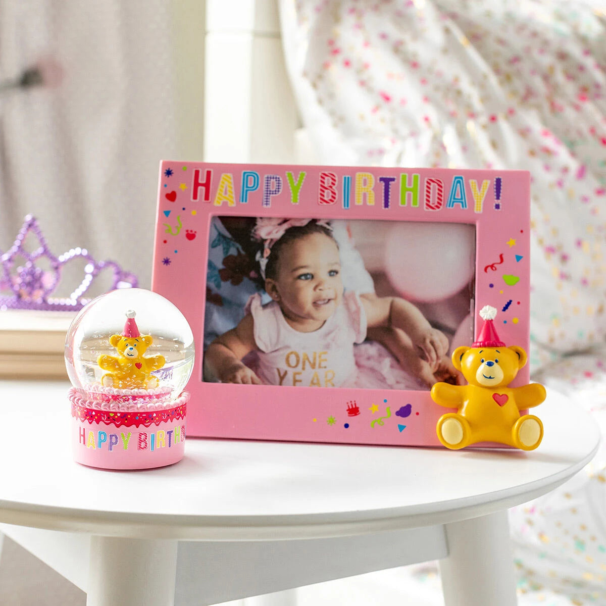 Build-A-Bear® Happy BEARthday! Pink Photo Frame - US 2512
