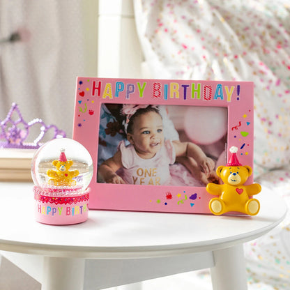 Build-A-Bear® Happy BEARthday! Pink Photo Frame - US 2512