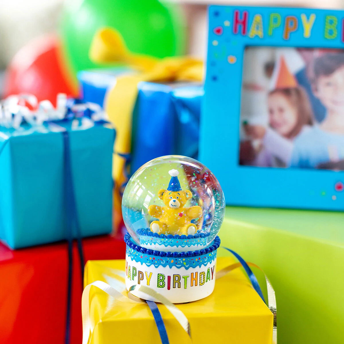 Build-A-Bear® Happy BEARthday! Blue Waterball - US 1036