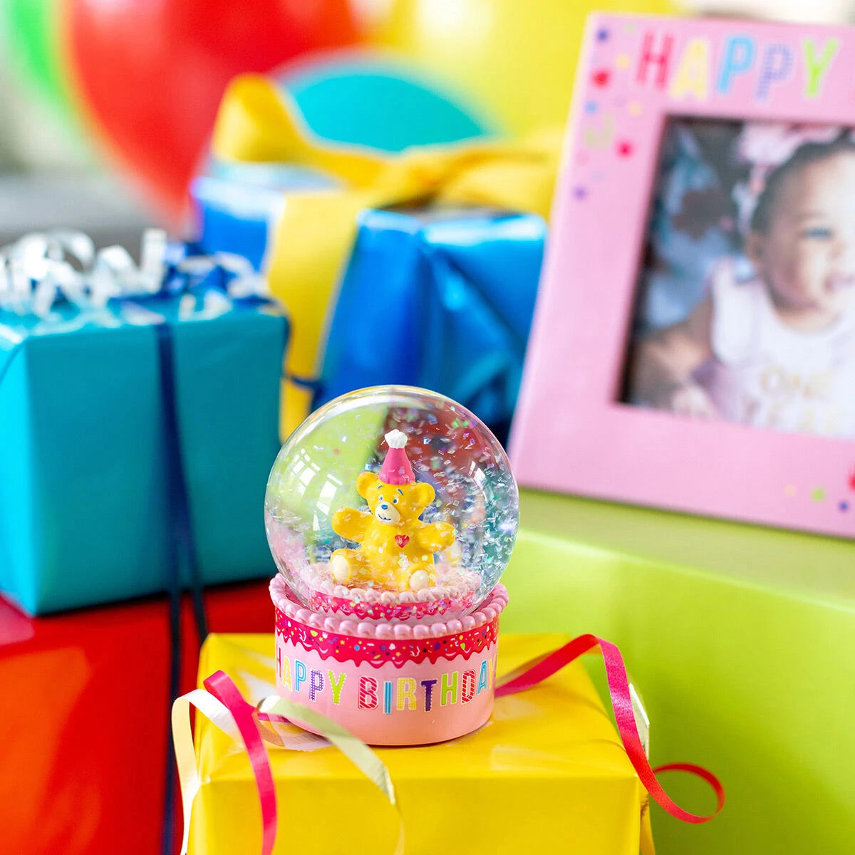 Build-A-Bear® Happy BEARthday! Pink Waterball - US 7302