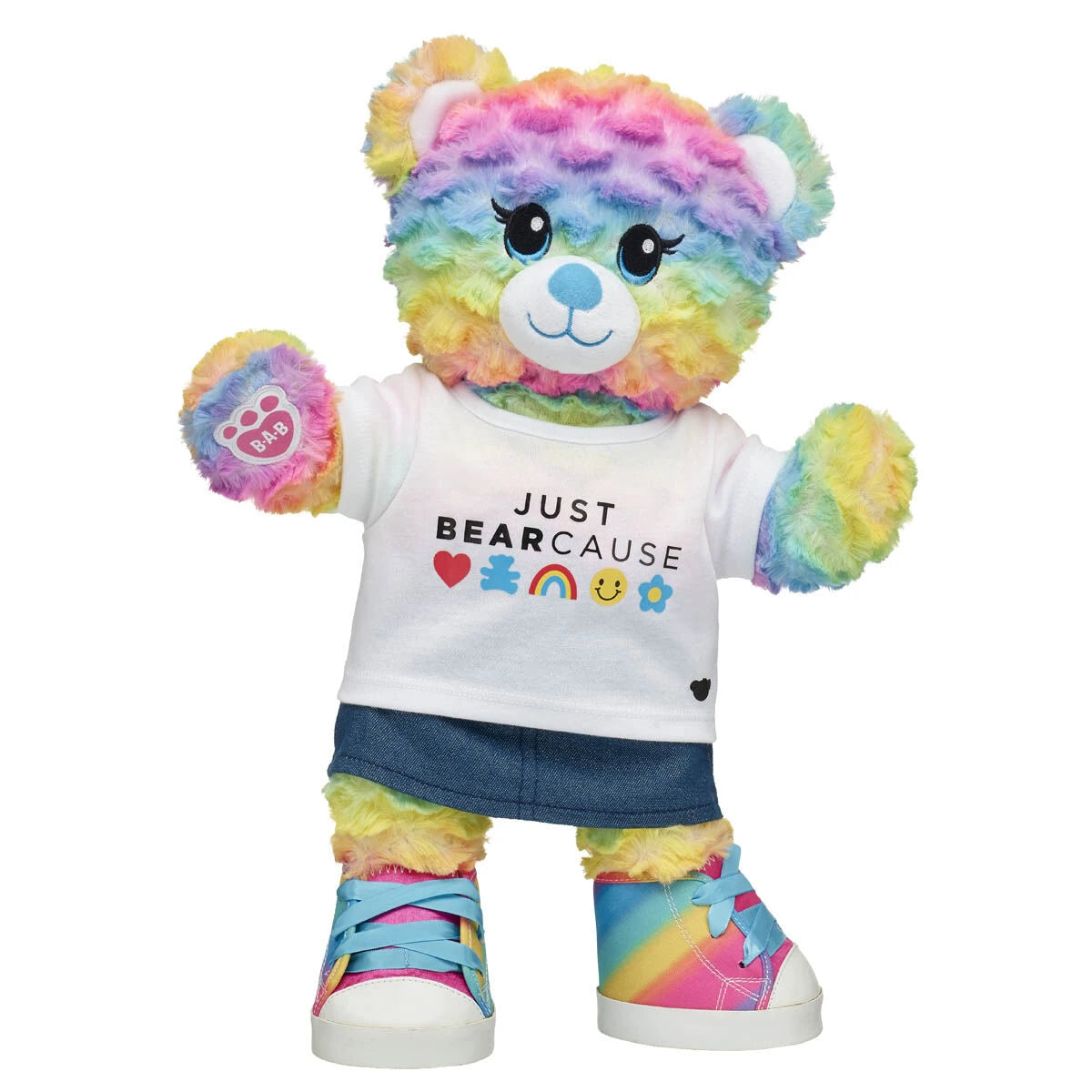 Rainbow Party Teddy Bear "Just Bearcause" Gift Set | Build-A-Bear® - US 7812