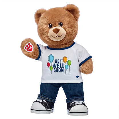 Lil' Cub® Brownie Teddy Bear "Get Well Soon" Gift Set | Build-A-Bear® - US 8320