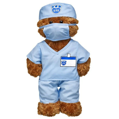 Blue Scrubs 4 pc. for Stuffed Animals | Build-A-Bear® - US 6586