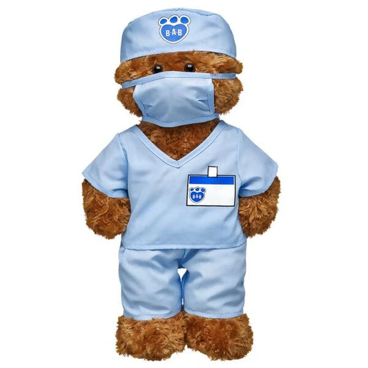 Blue Scrubs 4 pc. for Stuffed Animals | Build-A-Bear® - US 3893