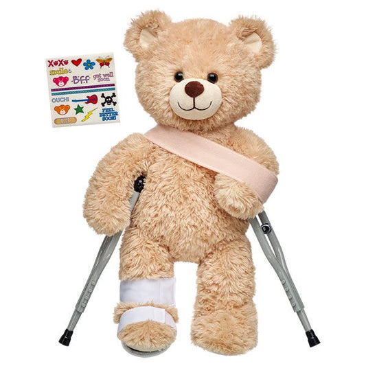 Silver Crutches Set 5 pc. for Stuffed Animals | Build-A-Bear® - US 4024
