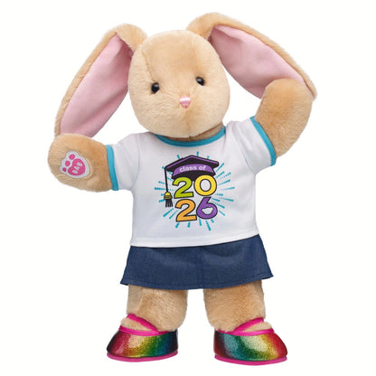 Pawlette Bunny Plush Class of 2026 Graduation Gift Set | Build-A-Bear - US 3292