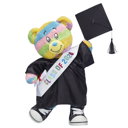 Oh, the Places You'll Go! Teddy Bear Black | Build-A-Bear - US 6623