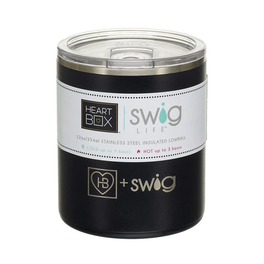 12 oz. HeartBox x Swig Life Stainless Steel Insulated Lowball | Build-A-Bear® - US 9518