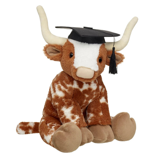 Longhorn Cow Stuffed Animal Graduation Gift Set | Build-A-Bear® - US 4704