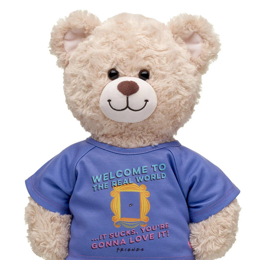 FRIENDS TV Show "Welcome to the Real World" T-Shirt for Stuffed Animals | Build-A-Bear® - US 2320