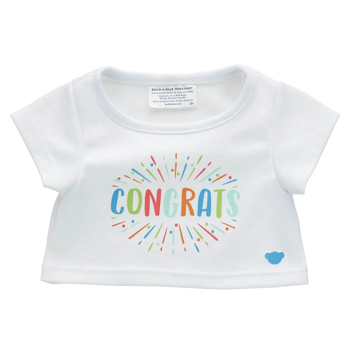 Congrats Plush Toy T-Shirt | Build-A-Bear® - US 5313