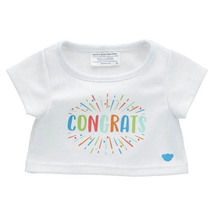 Congrats Plush Toy T-Shirt | Build-A-Bear® - US 4833