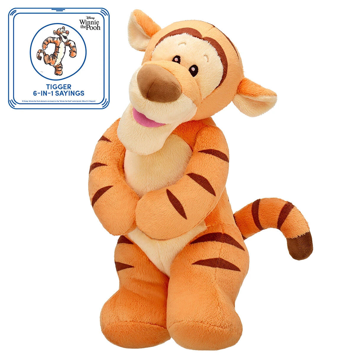 Disney Winnie the Pooh Tigger Plush with Sound | Build-A-Bear® - US 3980