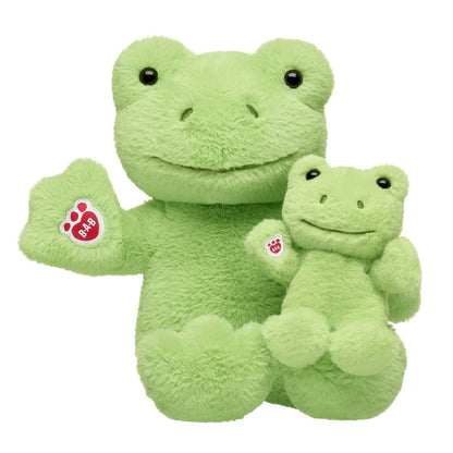 Spring Green Frog Stuffed Animal &amp; Mini Beans Gift Set | Build-A-Bear® - US 1155