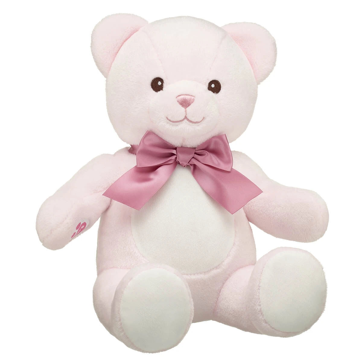 Baby Pink Teddy Bear with Gifting Bow | Build-A-Bear® - US 7007