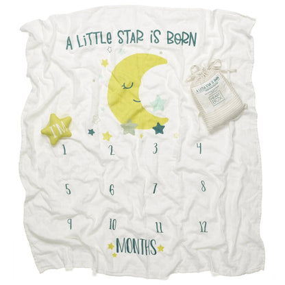 Monthly Milestone Baby Blanket | Build-A-Bear® - US 1803