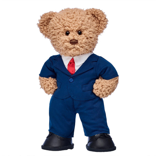 Timeless Teddy Bear Business Suit Gift Set | Build-A-Bear® - US 5547