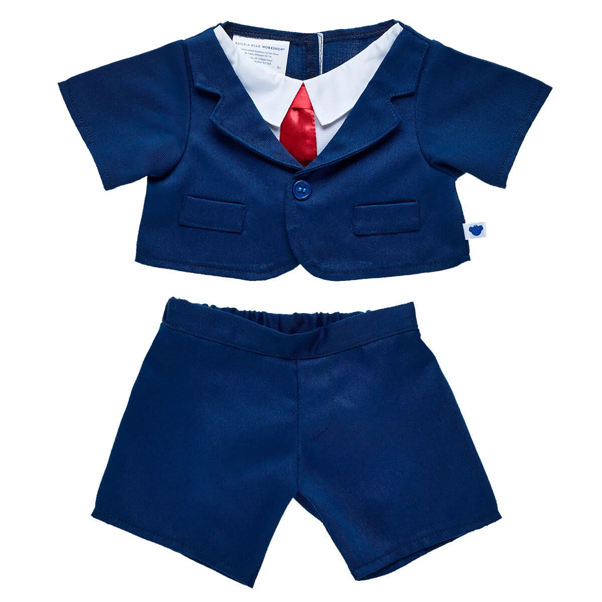 Navy Business Suit 2 pc. for Stuffed Animals | Build-A-Bear® - US 6785