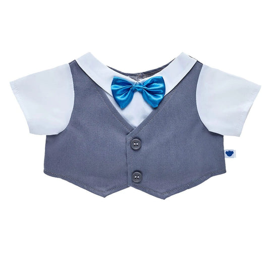 Vest &amp; Bow Tie Top for Stuffed Animals | Build-A-Bear® - US 7689