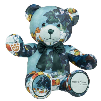 Cézanne Still Life Painting Teddy Bear &amp; Bow | Build-A-Bear® - US 3815