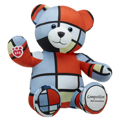 Piet Mondrian Composition Teddy Bear - US 3486