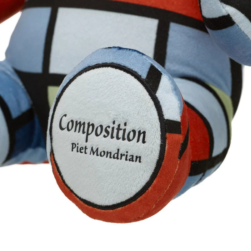 Piet Mondrian Composition Teddy Bear - US 7654