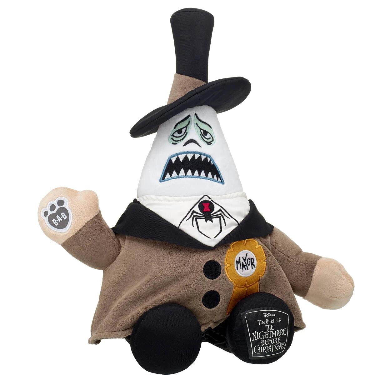 Disney Tim Burton's The Nightmare Before Christmas The Mayor Plush | Build-A-Bear® - US 6012