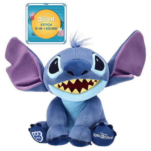 Disney's Stitch Stuffed Animal with Sound | Shop Now at Build-A-Bear® - US 7641