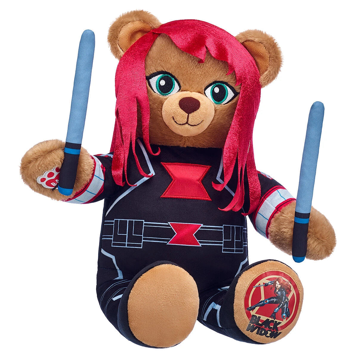 Marvel Black Widow Inspired Teddy Bear | Build-A-Bear® - US 7291