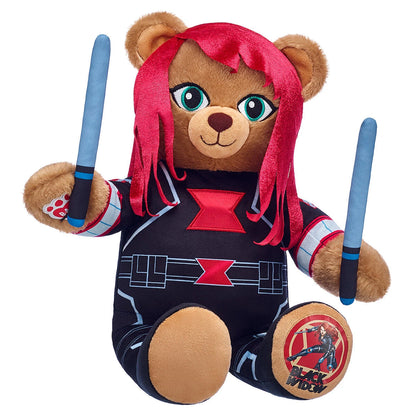 Marvel Black Widow Inspired Teddy Bear | Build-A-Bear® - US 7291