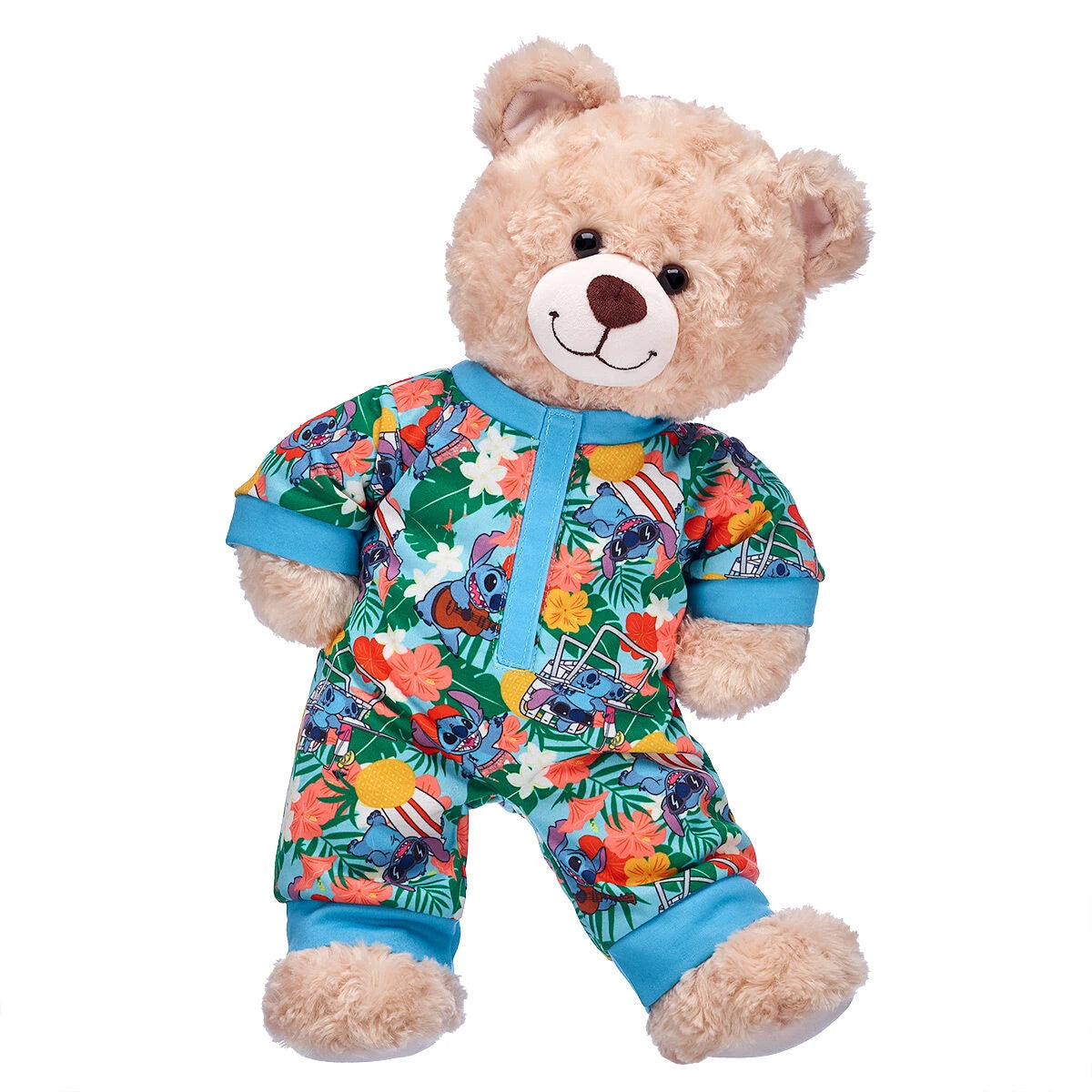 Happy Hugs Teddy Bear with Disney Stitch Sleeper Gift Set | Build-A-Bear® - US 8091