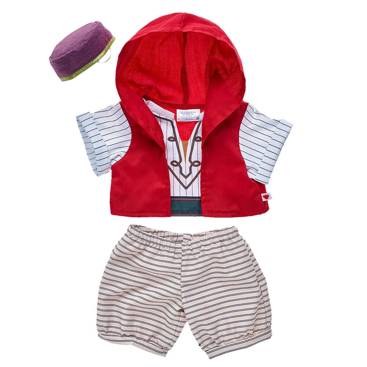 Aladdin Costume 3 pc. for Stuffed Animals | Build-A-Bear® - US 8619