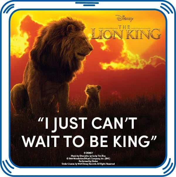 "I Just Can't Wait to Be King" Plush Toy Sound Chip | Build-A-Bear® - US 3688