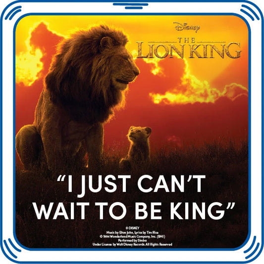 "I Just Can't Wait to Be King" Plush Toy Sound Chip | Build-A-Bear® - US 3773