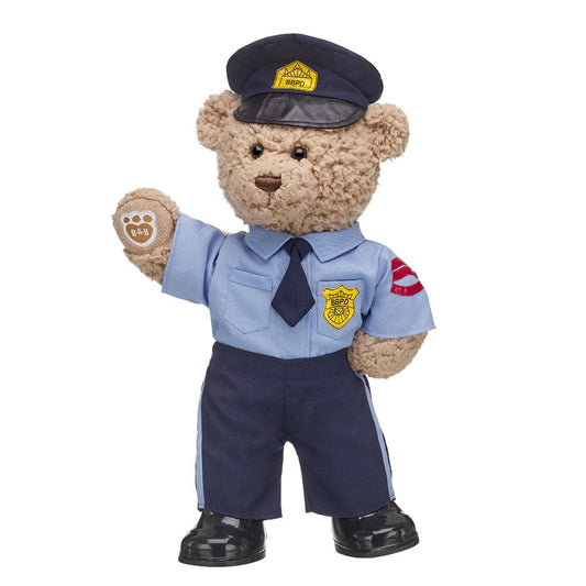 Timeless Teddy Bear Police Officer Gift Set | Build-A-Bear® - US 3181