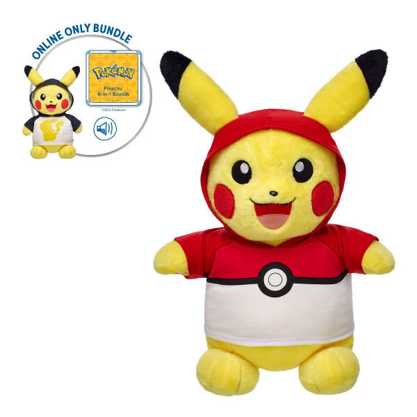 Pokémon Pikachu Plush Hoodie Bundle | Build-A-Bear® - US 8551