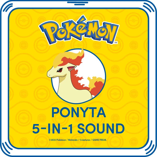 Pokémon Ponyta Plush w/ 5-in-1 Sound | Build-A-Bear - US 5692