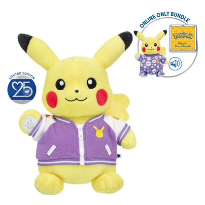 Build-A-Bear 25th Celebration Pokémon Pikachu Plush Bundle - US 7104