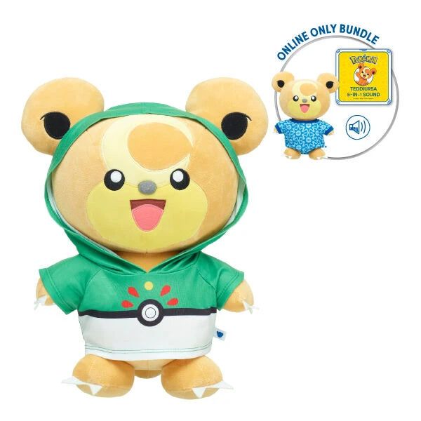 Pokémon Teddiursa Plush Bundle | Build-A-Bear® - US 6943
