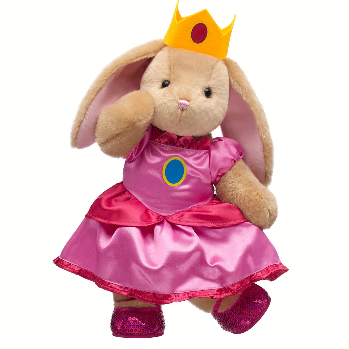 Super Mario Pawlette Bunny Plush Princess | Build-A-Bear - US 7774