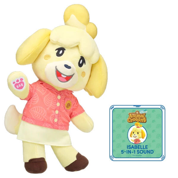 Animal Crossing™: New Horizons Cute Isabelle Gift Set | Build-A-Bear® - US 4393