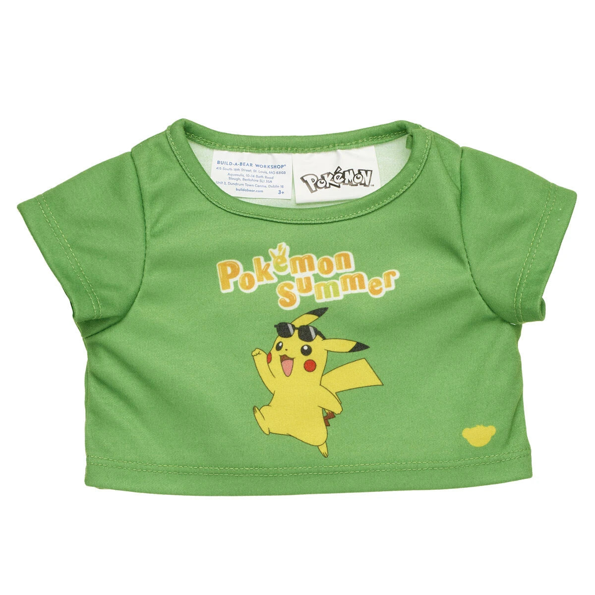 Pokémon Summer T-Shirt for Plush Toys | Build-A-Bear® - US 6806
