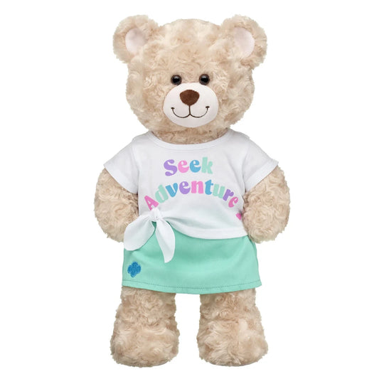Girl Scout "Seek Adventure" Skirt Set for Stuffed Animals | Build-A-Bear® - US 2673