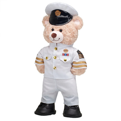 Happy Hugs Teddy Bear Naval Officer Gift Set | Build-A-Bear® - US 9924