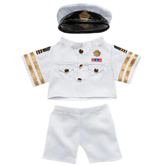 Naval Officer Uniform 3 pc. for Stuffed Animals | Build-A-Bear® - US 9188