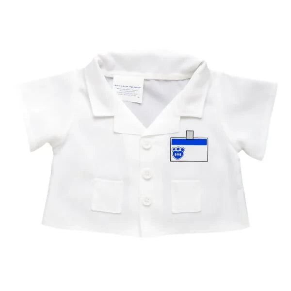 White Lab Coat for Stuffed Animals| Build-A-Bear® - US 8671